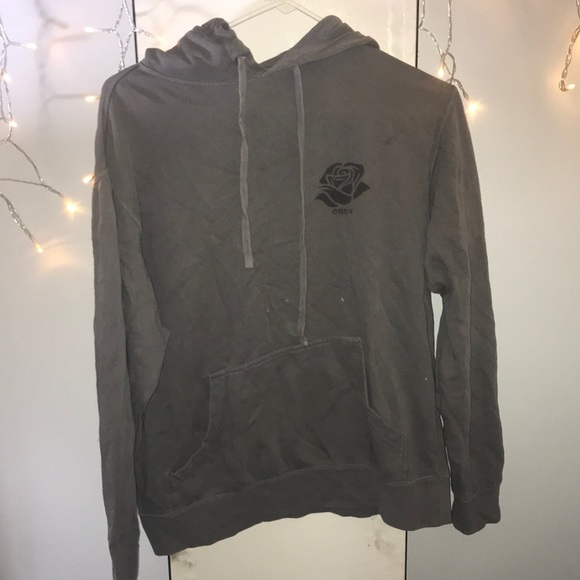 grey obey hoodie - Picture 1 of 5